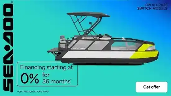 Financing starting at 0% for 36 months on all 2025 Switch models