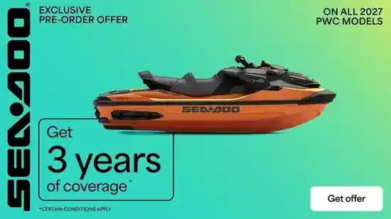 Get 3 years of coverage on all 2027 PWC models (Performance)
