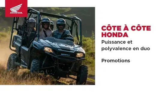 Conquer Every Trail – Honda Side-by-Side Offers - September 2026.