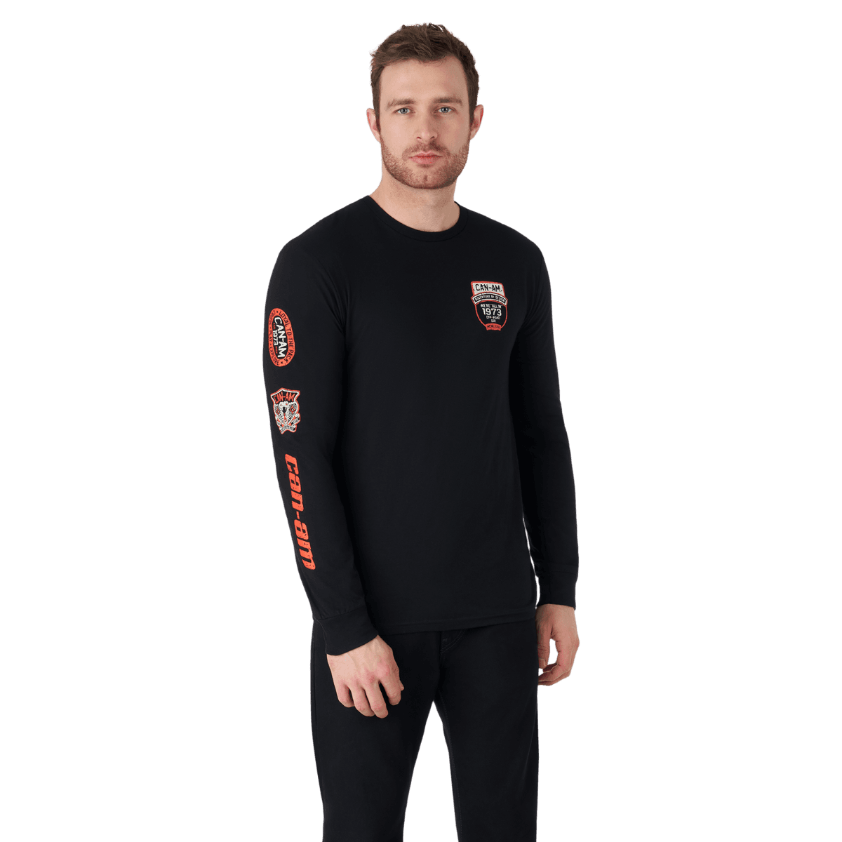 Chandail à manches longues Badges Can-Am pour homme — photo 3