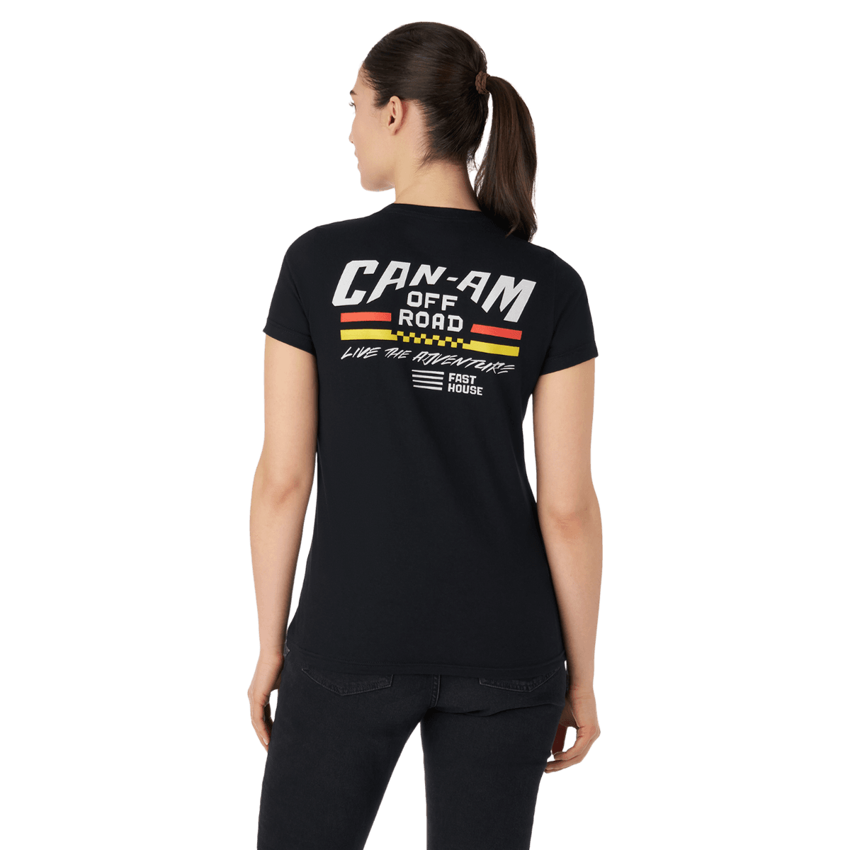 T-Shirt Aventure Can-Am x Fasthouse pour femme — photo 4