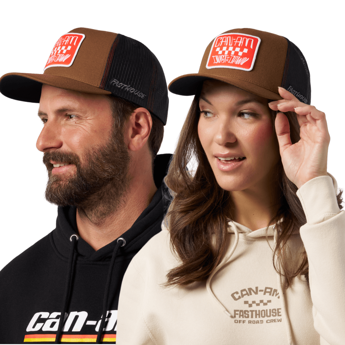 Casquette Dust avec Mesh Can-Am x Fasthouse unisexe