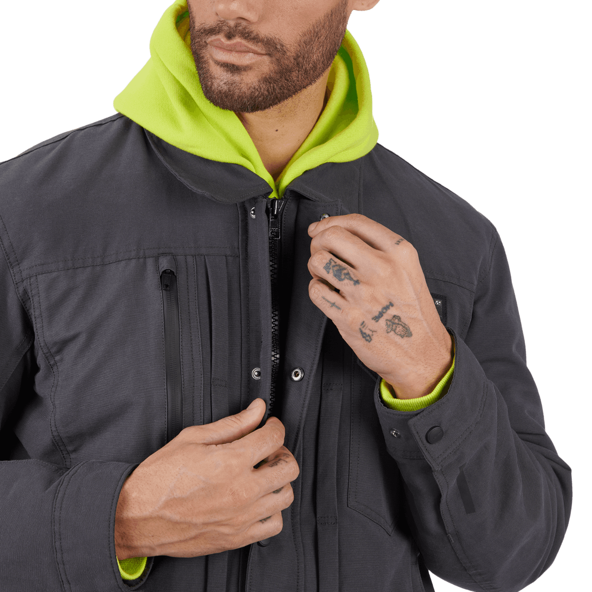 Manteau Veda Chore personnalisable pour homme CE/UKCA — photo 3