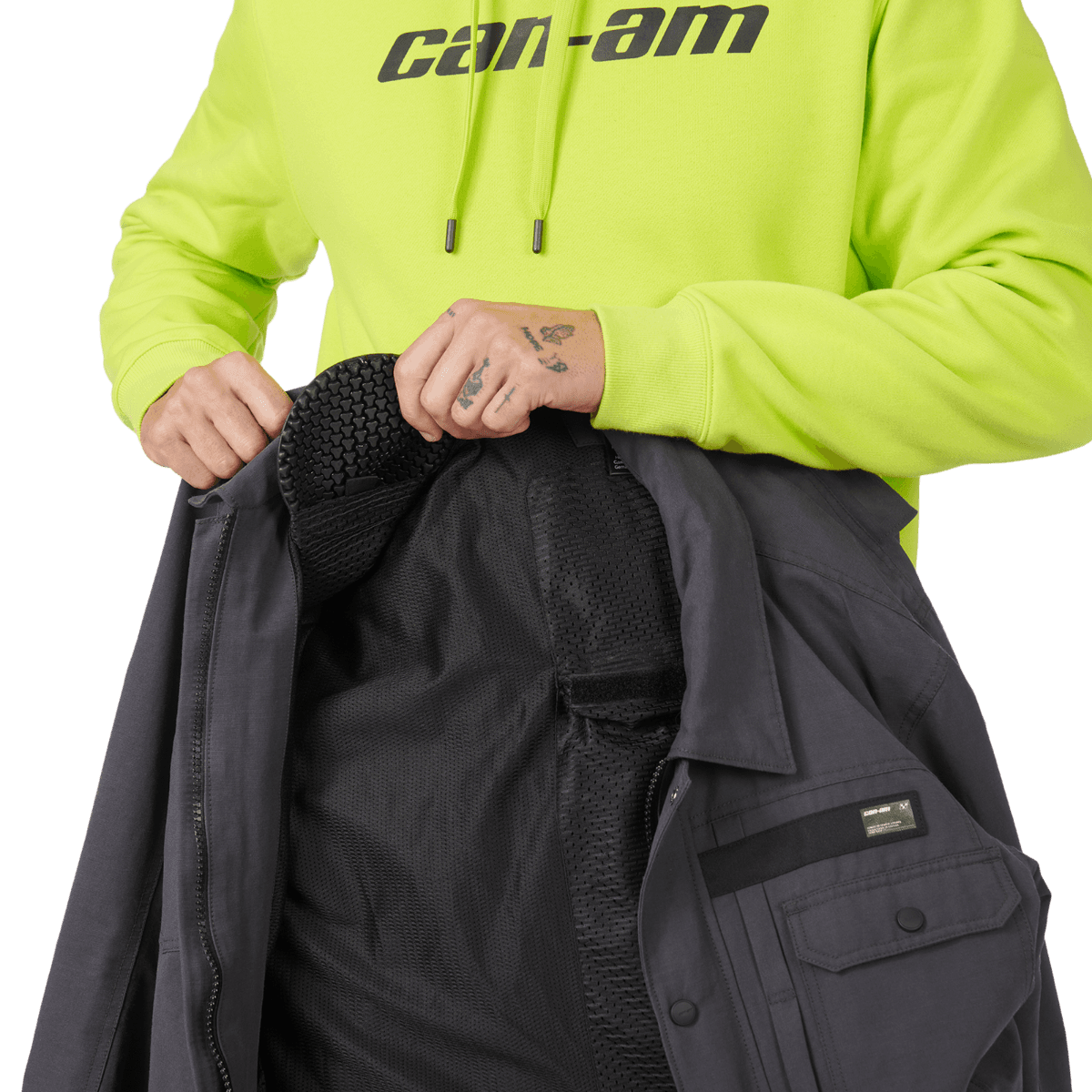 Manteau Veda Chore personnalisable pour homme CE/UKCA — photo 4