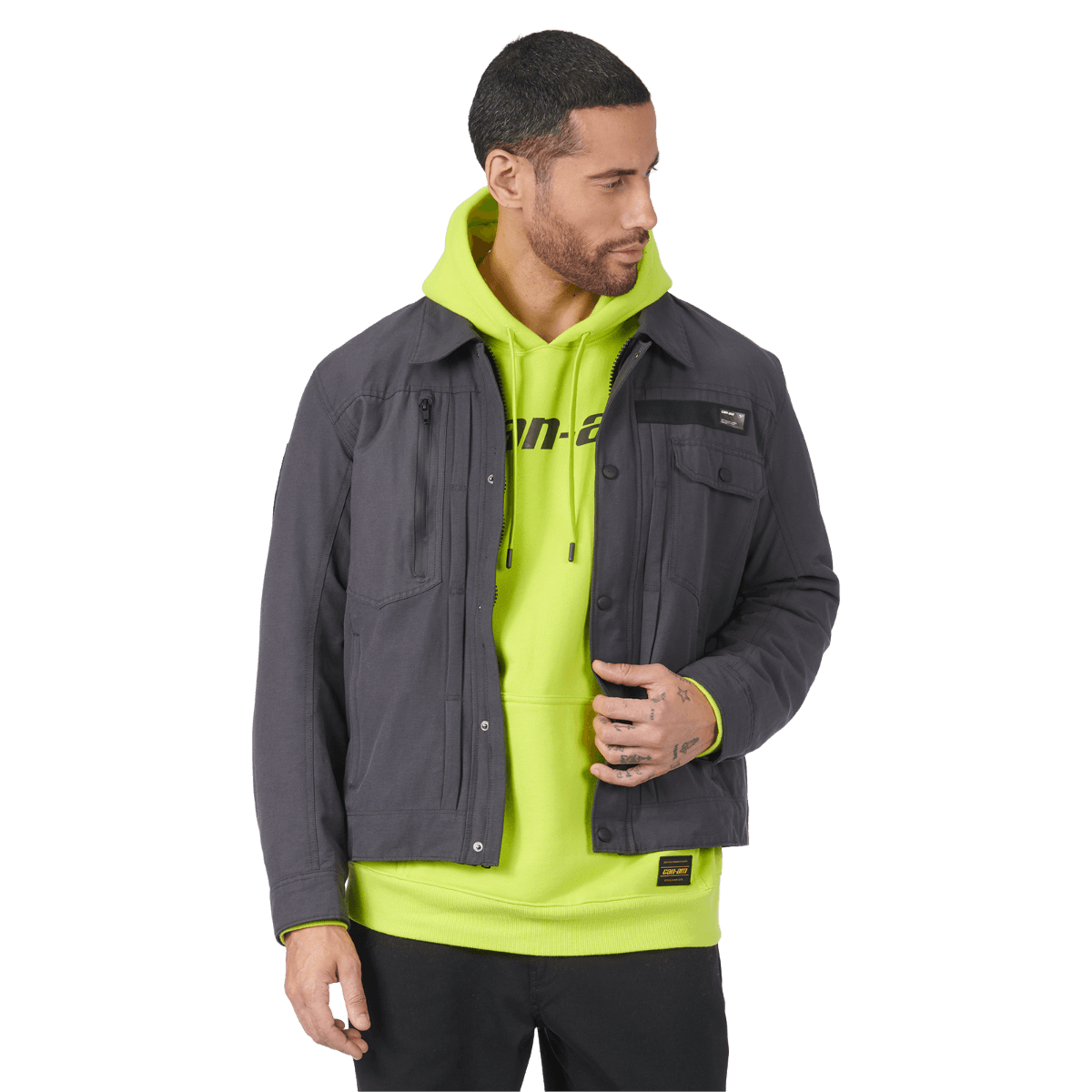 Manteau Veda Chore personnalisable pour homme CE/UKCA