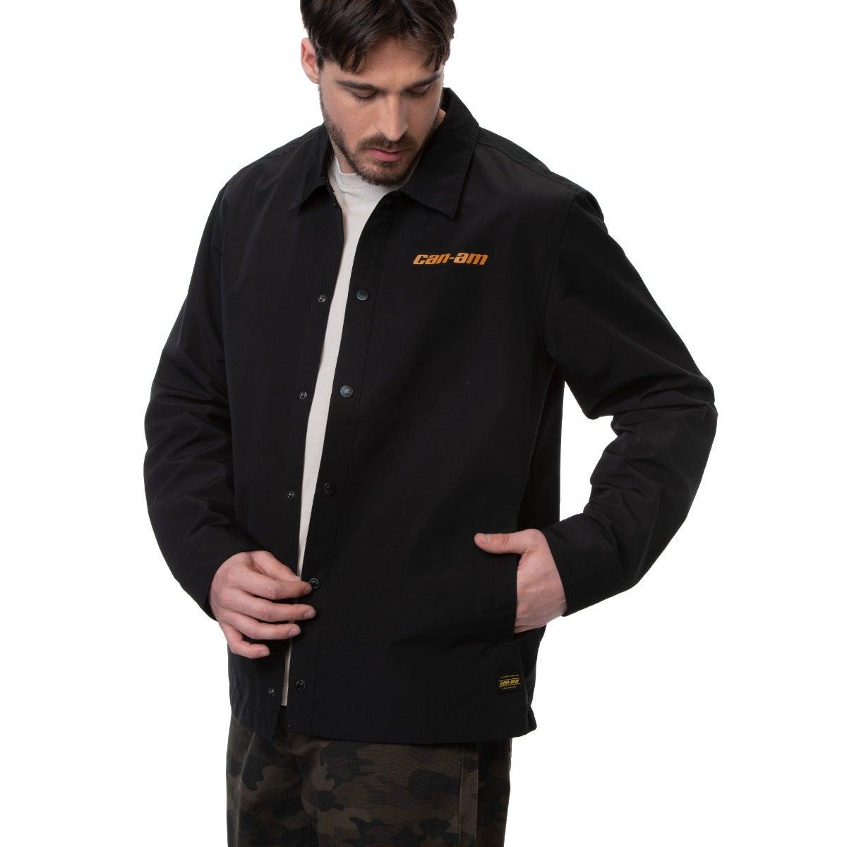 Manteau de style entraîneur Can-Am pour homme — photo 6