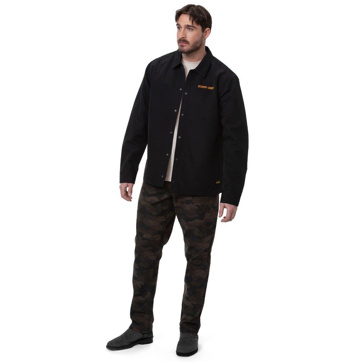 Manteau de style entraîneur Can-Am pour homme — photo 3