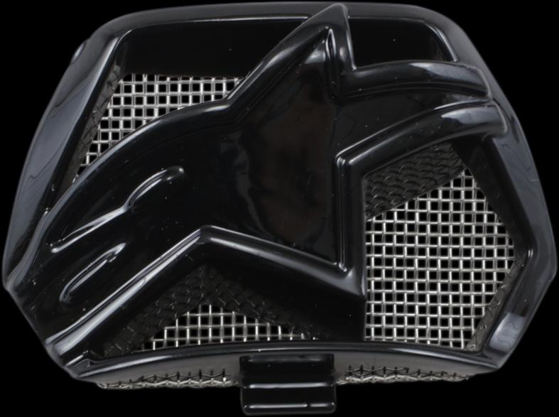 CHIN VENT SM10/8 BK GLS