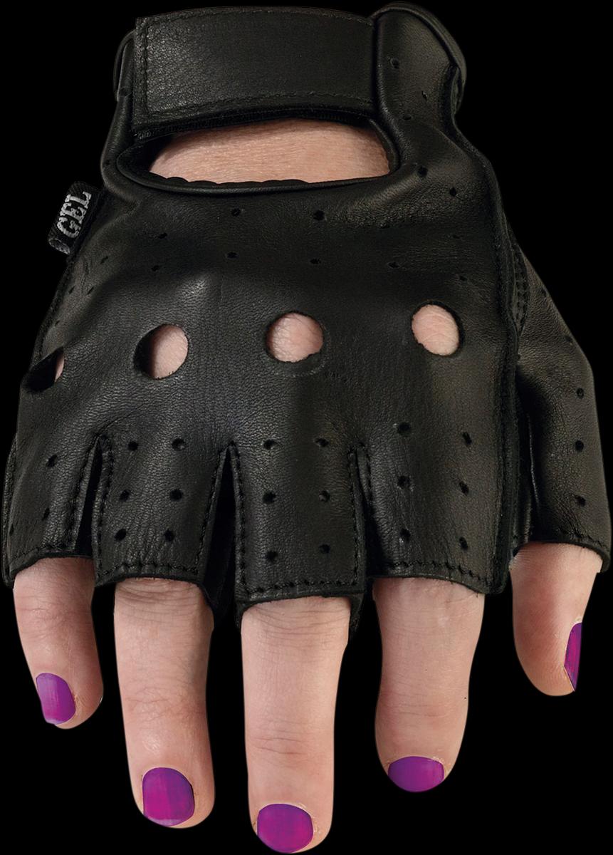 GLOVE WMN HALF 243 BLK