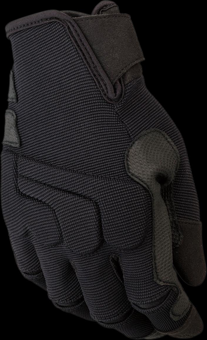 GLOVE WM MILL D3O BLK