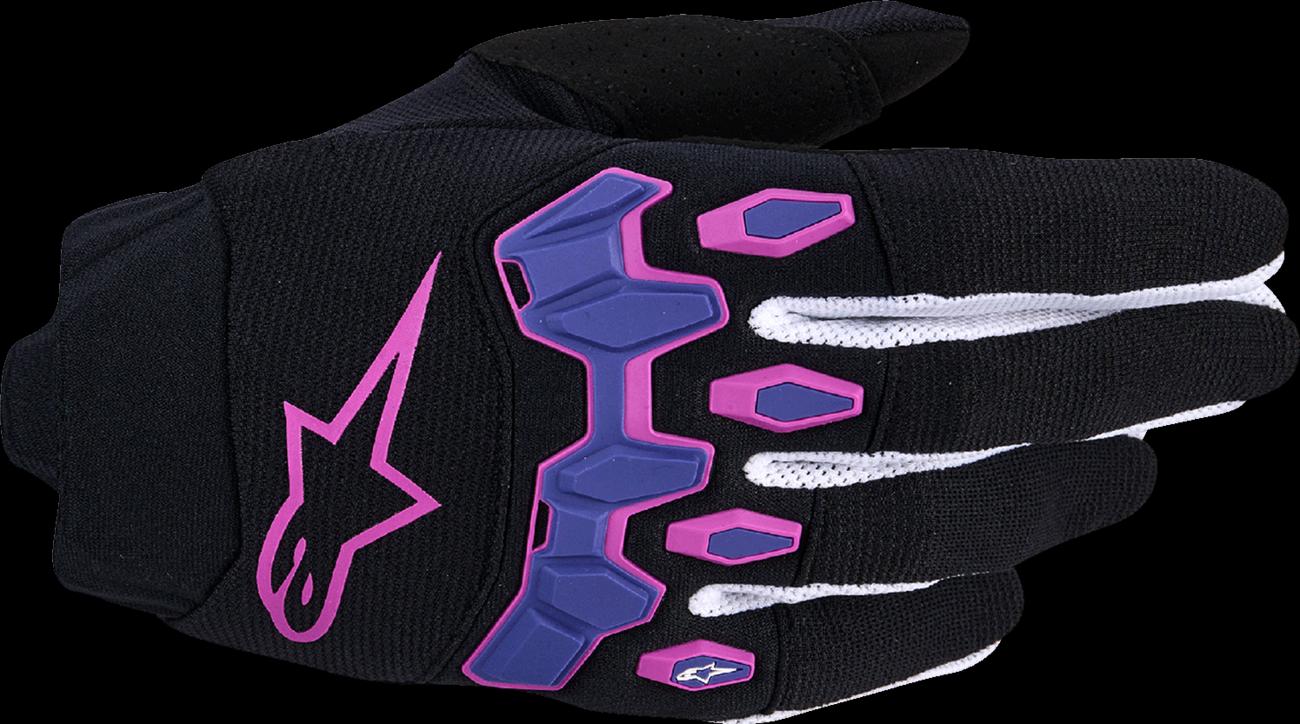 GLOVES MX FULL BORE V2 PURPLE/BLK — photo 2