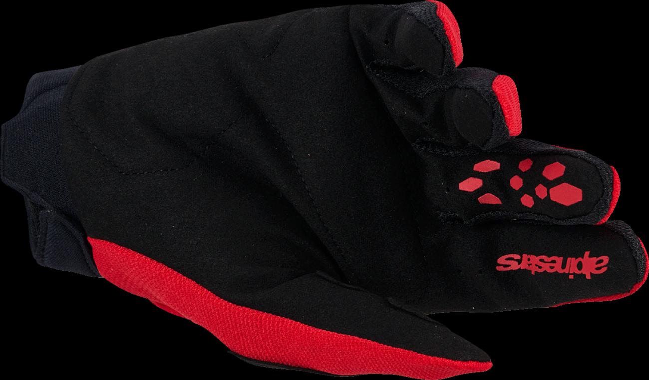 GLOVES FULL BORE V2 RED/BLACK