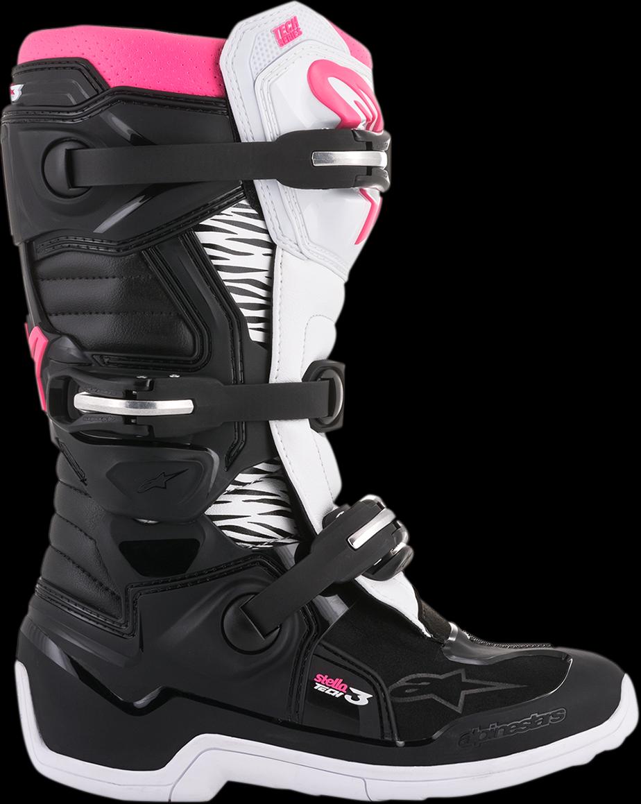 BOOT 4W TECH 3 BK/WT/PK 7 — photo 4