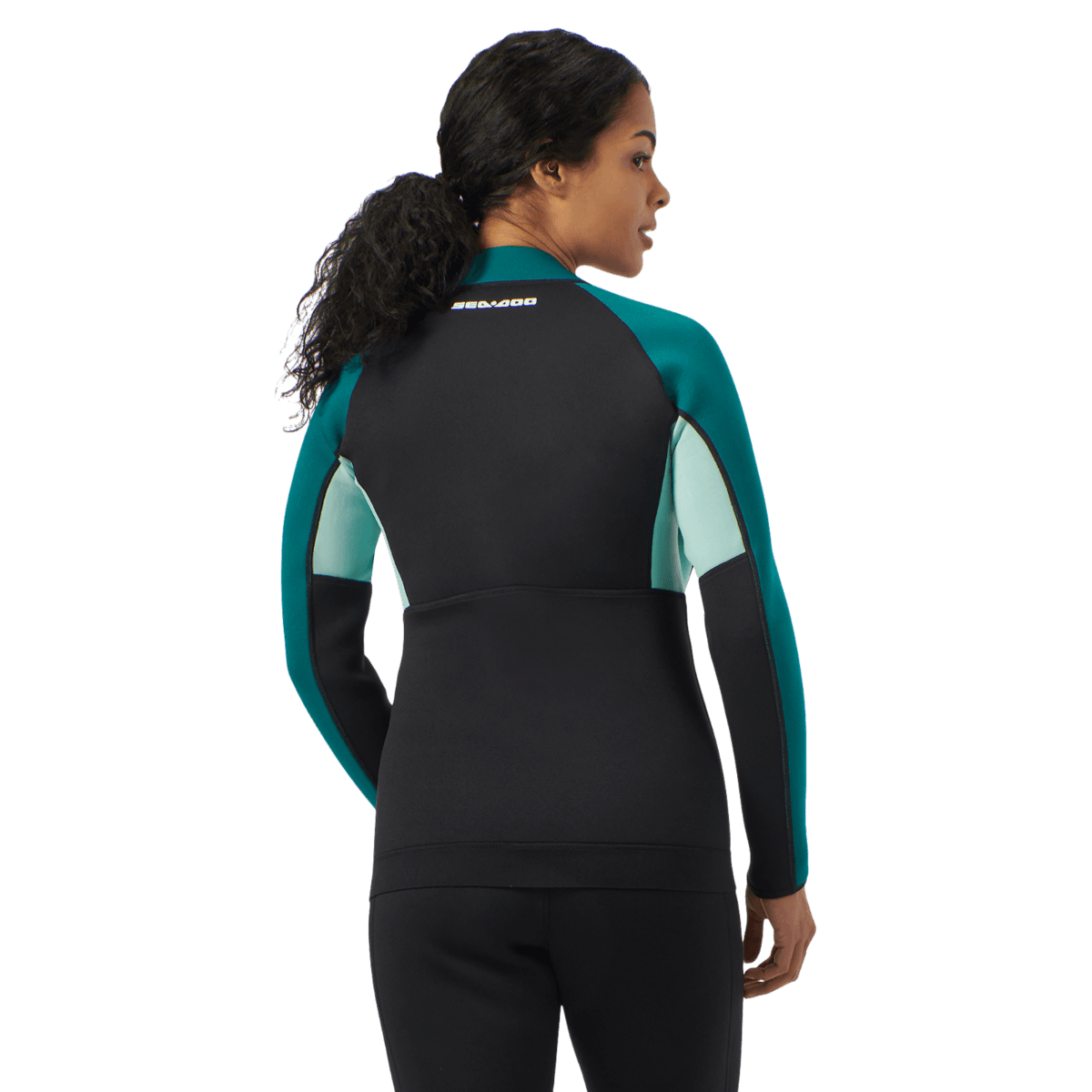 Manteau Montego en néoprène pour femme — photo 3