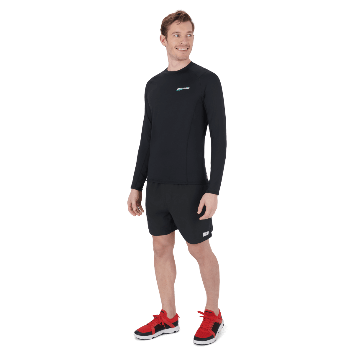 Maillot de protection artwork imprimé à manches longues pour homme Sea-Doo — photo 2