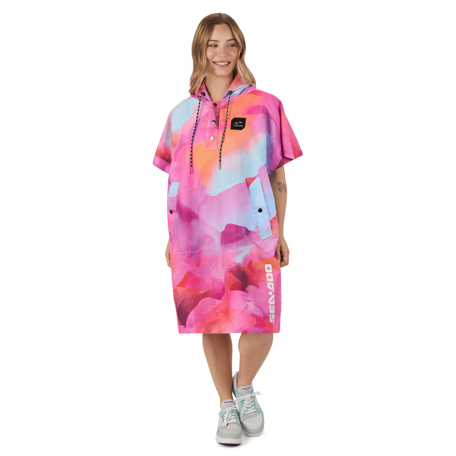 Poncho Sea-Doo unisexe à séchage rapide par Slowtide — photo 7