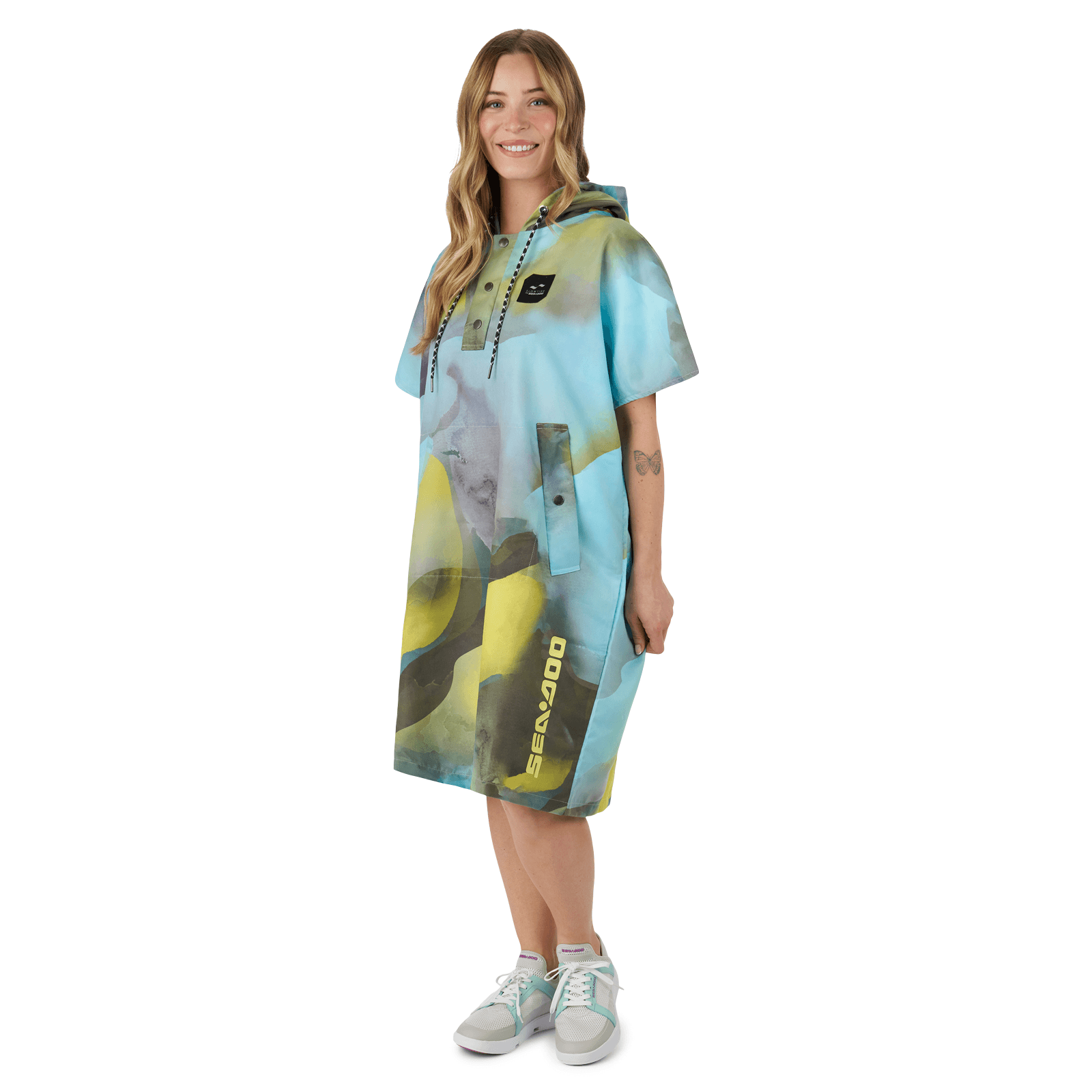 Poncho Sea-Doo unisexe à séchage rapide par Slowtide — photo 3