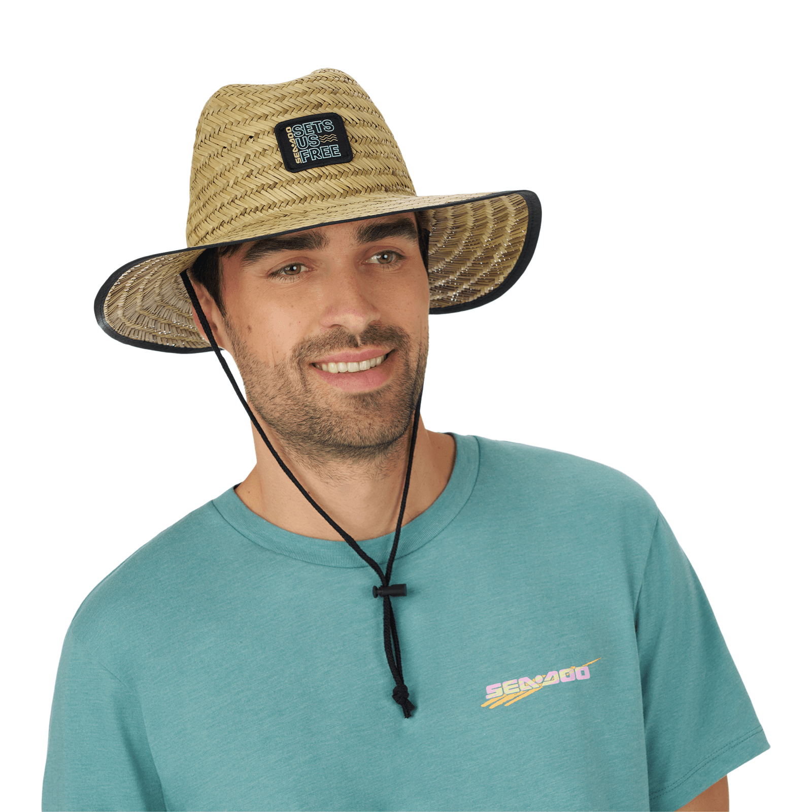 Chapeau de paille unisexe Sets Us Free Sea-Doo