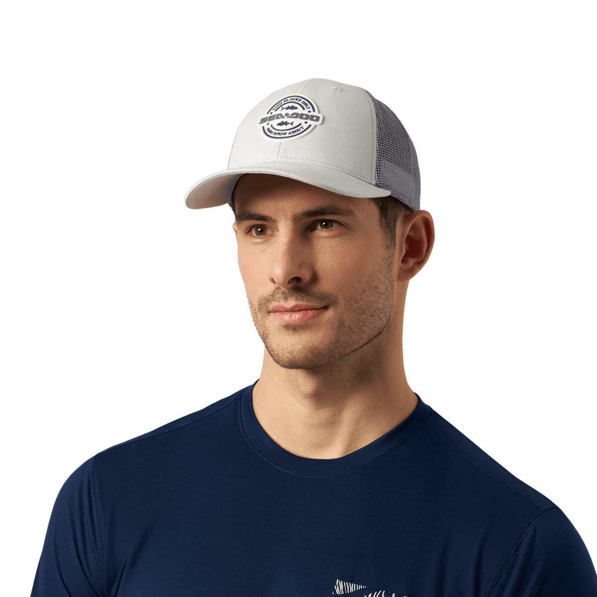 Casquette incurvée Fishing à panneau en filet unisexe Sea-Doo