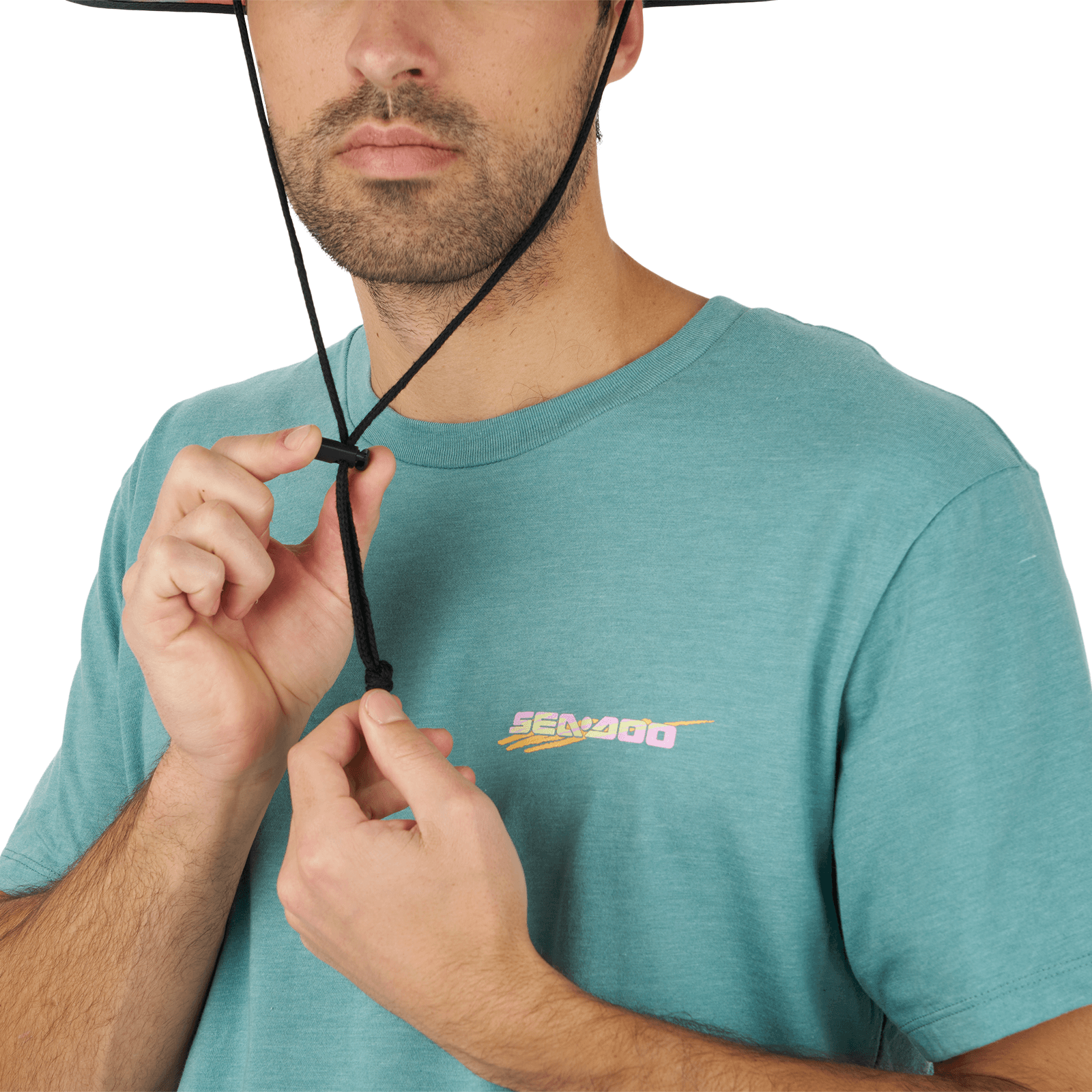 Chapeau de paille unisexe Sea-Doo — photo 7