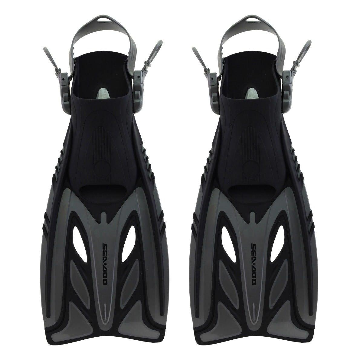 Ensemble unisexe de masque, tuba et palmes pour adulte Sea-Doo — photo 3