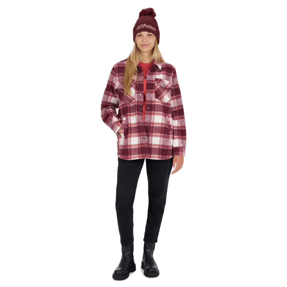 Surchemise à carreaux doublée pour femme Ski-Doo — photo 4