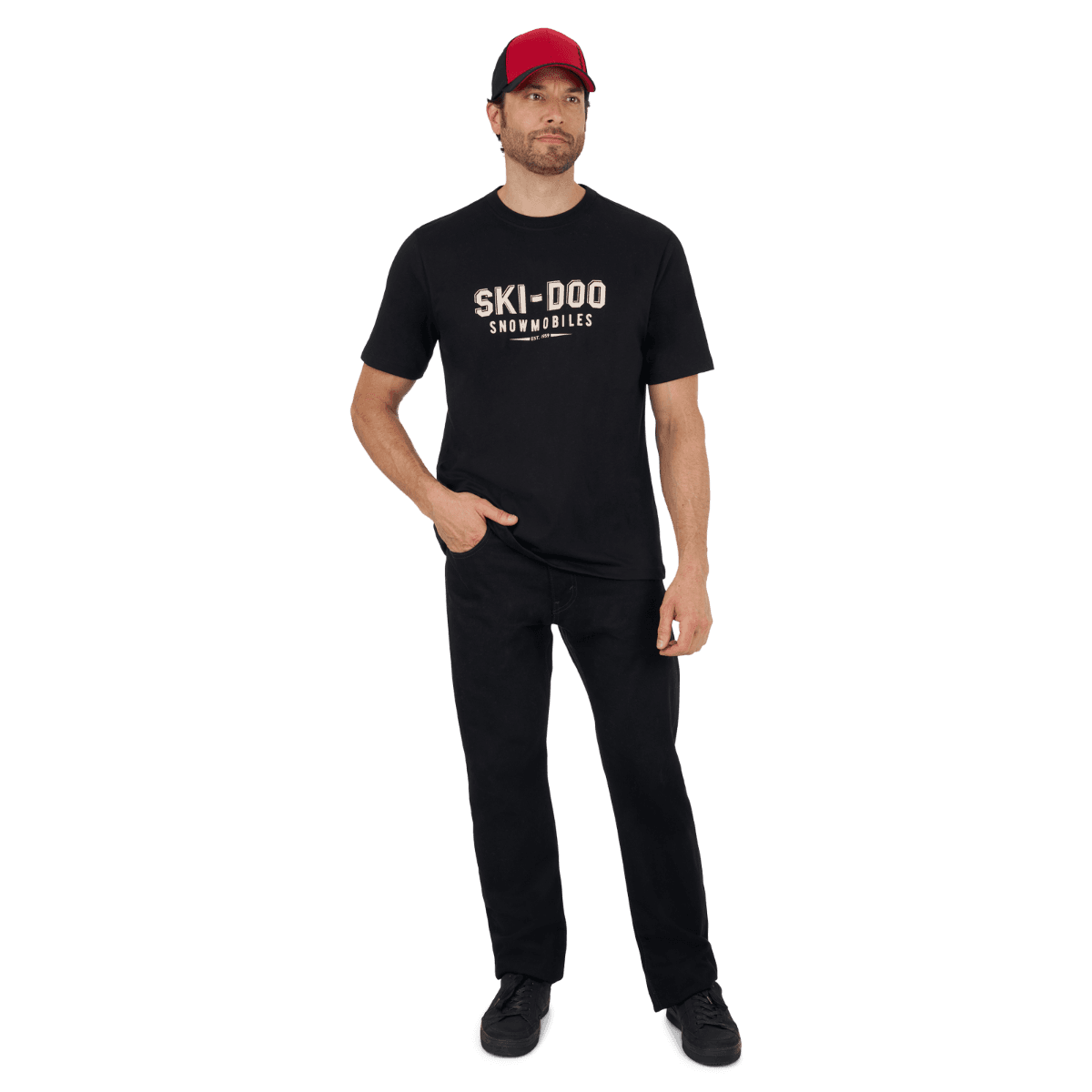 T-Shirt Vintage pour homme Ski-Doo — photo 3