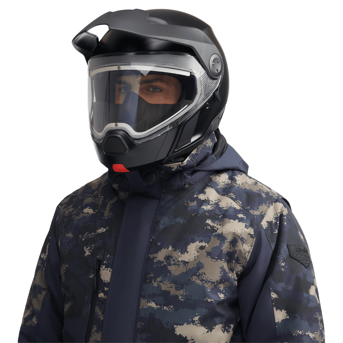 Casque chauffant Ski-Doo Advex Sport avec visière électrique (DOT/ECE) — photo 6