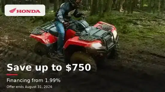 Honda ATVs – Conquer Any Terrain - August, 2026.