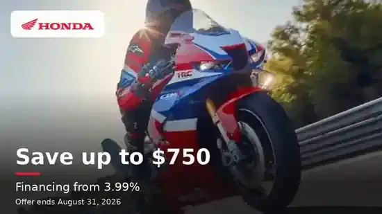 Honda Dirt Bike Promotions - August 2026