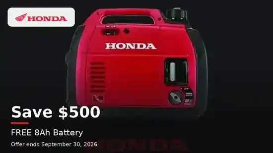 HONDA POWER EQUIPMENT - SPECIAL OFFERS