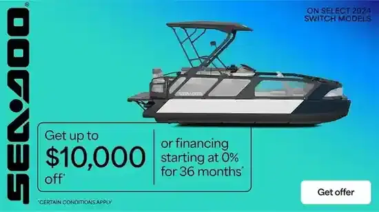 Get up to $10,000 off or financing starting at 0% for 36 months on select 2024 Switch models