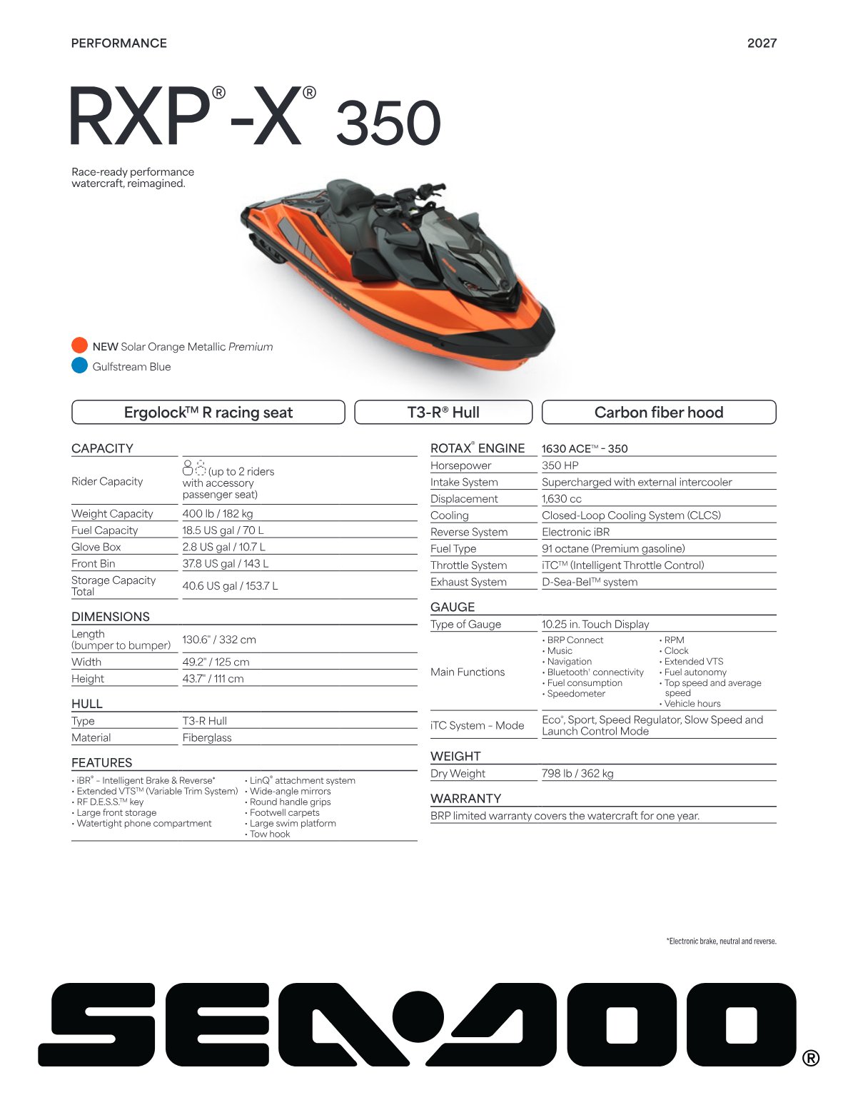 Spec Sheet