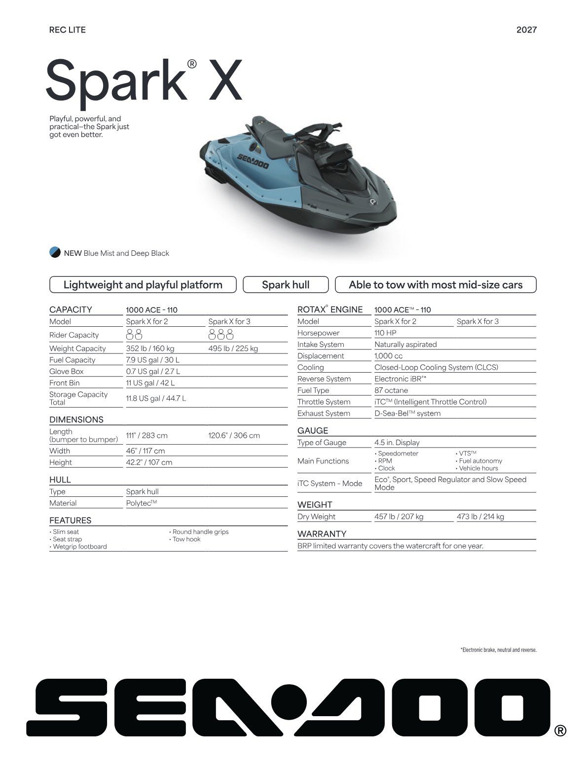 Spec Sheet